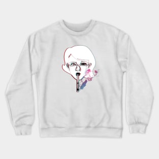 Manic Cyborg Dream Girl Crewneck Sweatshirt